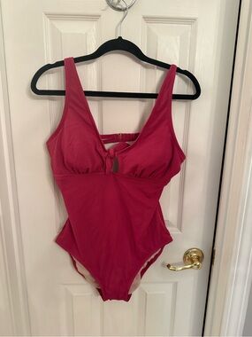 Kona Sol Hot Pink One-Piece Swimsuit